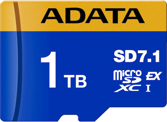 Adata microSDXC 1TB U3 V30 UHS-I 800MB/s