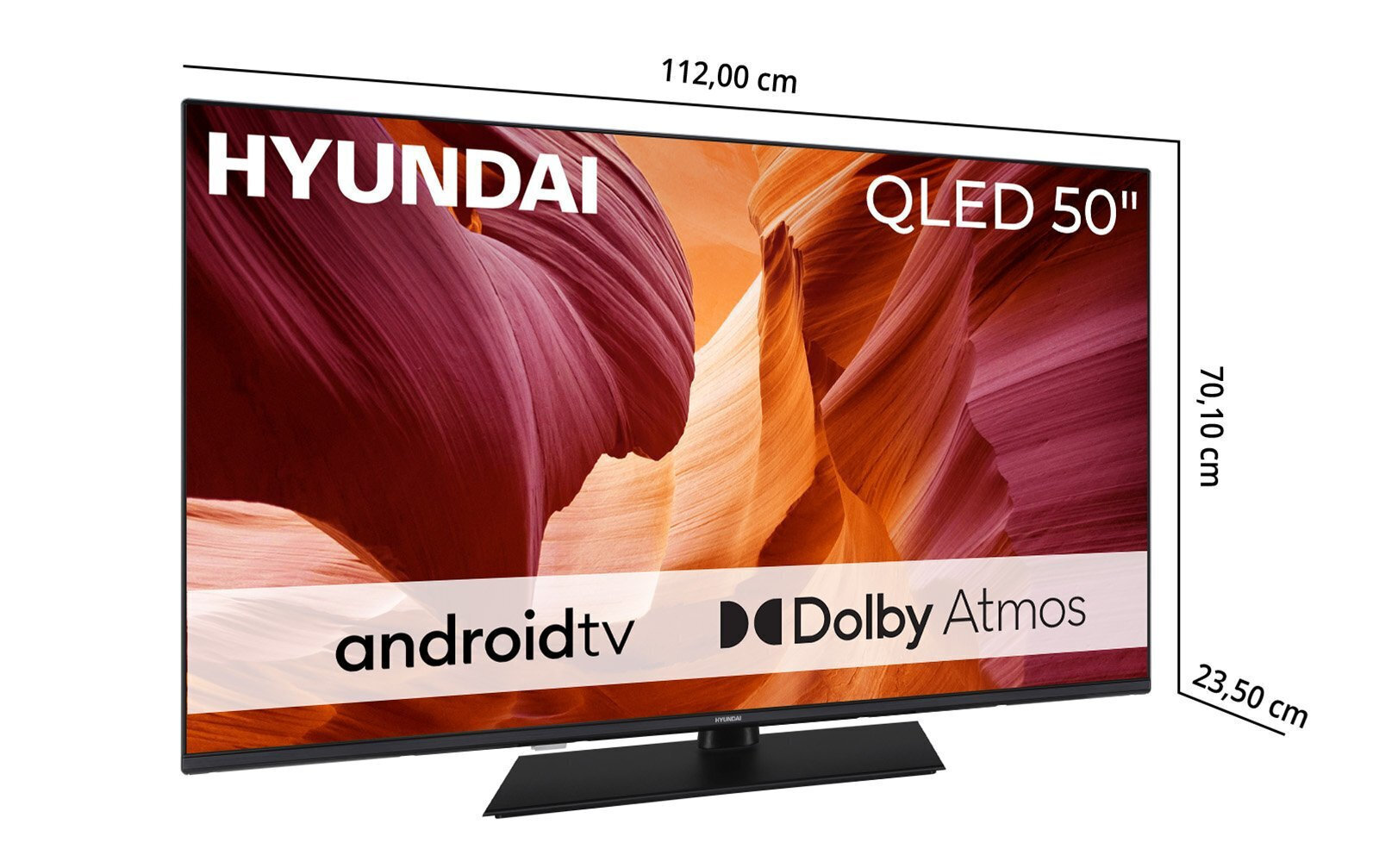 Hyundai Smart TV 65" 4K UHD QLED QLX65850GSMART HDR (2025) view 5