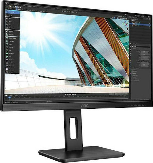 AOC 24P2Q IPS Monitor 23.8" FHD 1920x1080 with Response Time 4ms GTG view 8