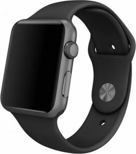X7 44mm Smartwatch with Heart Rate Monitor (Black) view 2