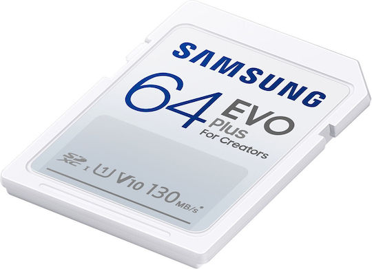 Samsung Evo Plus for Creators SDXC 64GB Class 10 U1 V10 UHS-I view 2