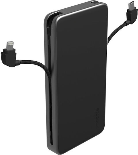 Mophie Powerstation Plus XL 10000mAh 20W with USB-A Port Black vue 2