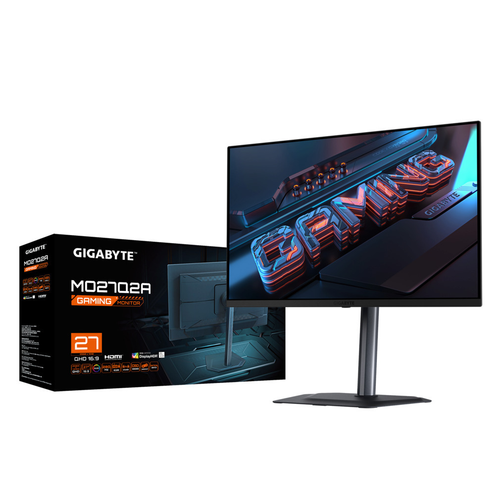 Gigabyte MO27Q2A OLED HDR Monitor 27" QHD 2560x1440 280Hz with Response Time 0.03ms GTG view 8