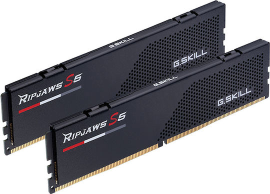 G.Skill Ripjaws S5 DDR5 64GB RAM with 2x32GB Modules and Speed 6000 for Desktop F5-6000J3040G32GX2-RS5K vista 2