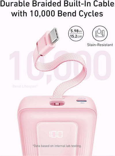 Anker Zolo A1689031 Power Bank 20000mAh 30W with USB-A Port and USB-C Port Light Blue view 4