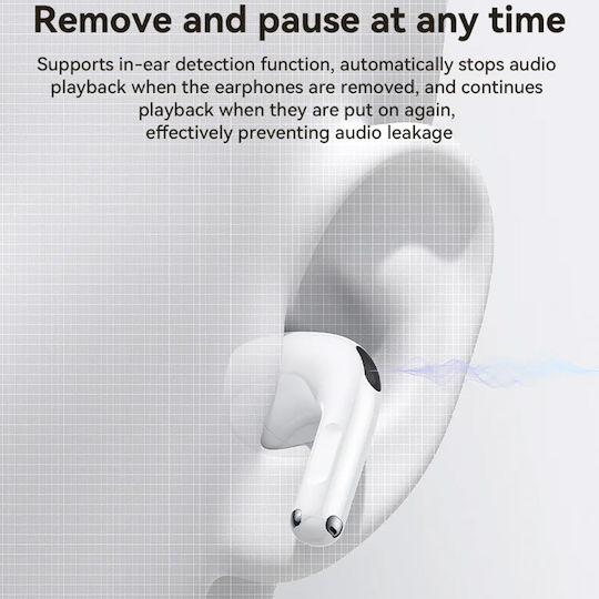 Yesido TWS31 Earbud Bluetooth Handsfree Earphones with Charging Case White view 5