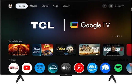 TCL Smart Television 55" 4K UHD QLED 55P7K HDR (2025) view 2