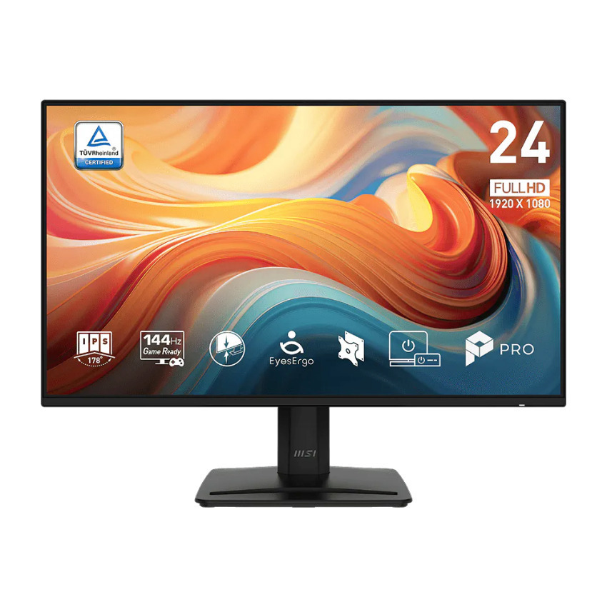MSI PRO MP243 E14 IPS HDR Monitor 24" FHD 1920x1080 144Hz with Response Time 4ms GTG