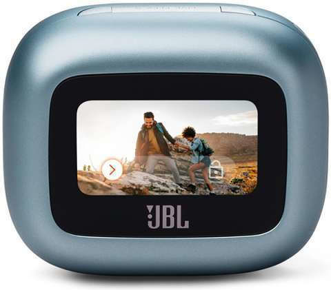JBL Live Flex 3 Earbud Bluetooth Handsfree Earphones with Sweat Resistance and Charging Case Blue view 6