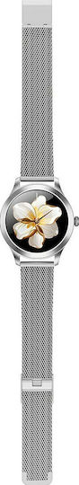 MaxCom Fit FW42 40mm Smartwatch with Heart Rate Monitor (Silver) view 8
