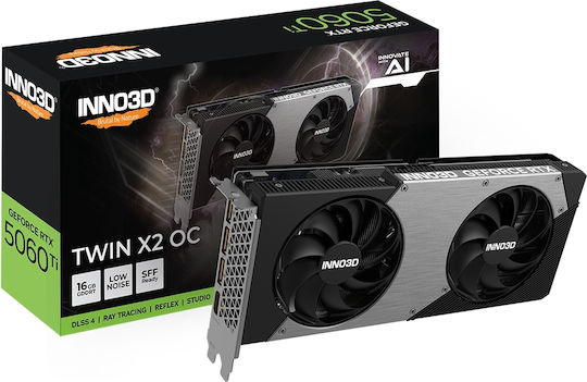 Inno 3D GeForce RTX 5060 Ti 16GB GDDR7 Twin X2 OC Graphics Card