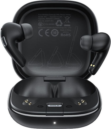 Acefast W4 In-ear Bluetooth Handsfree Earphones with Sweat Resistance and Charging Case Black