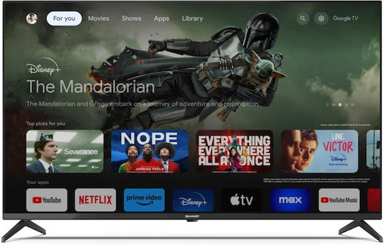 Sharp Smart Television 43" 4K UHD LED 43GL4260 HDR (2023) view 6