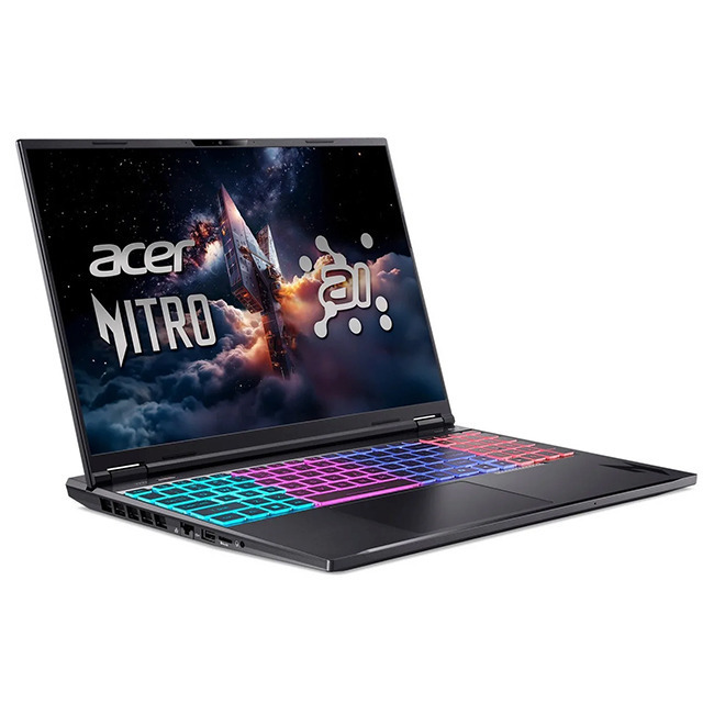 Acer Nitro 16 AI AN16 -61 16" IPS FHD+ 180Hz (Ryzen AI 300 Series-7 350/16GB/1.0TB SSD/GeForce RTX 5050/No OS) (US Keyboard) view 2