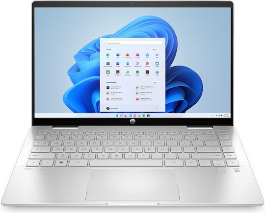 HP Pavilion x360 14-ek1006ns 14" IPS FHD Touchscreen (i3-1315U/8GB/512GB SSD/W11 Home) Natural Silver (ES Keyboard) view 2