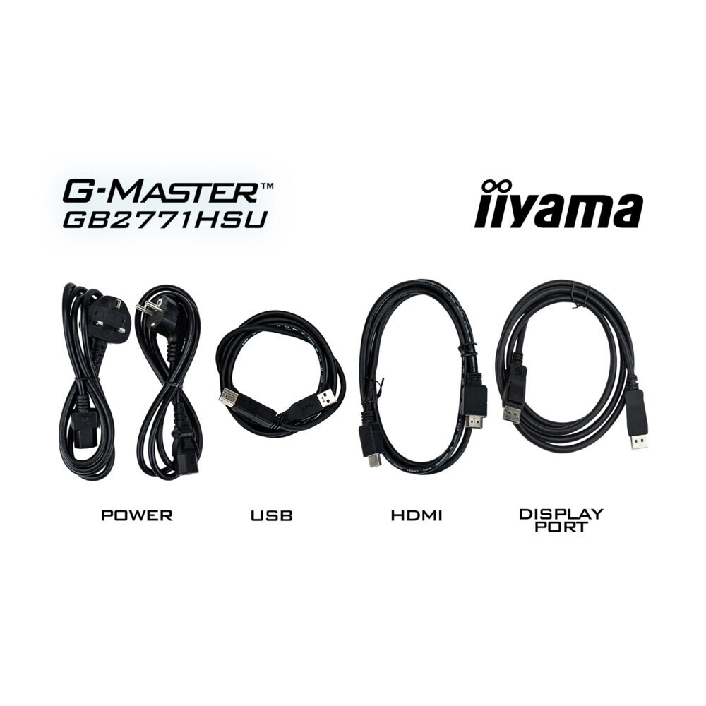Iiyama G-Master IPS HDR Monitor 27" FHD 1920x1080 240Hz view 8