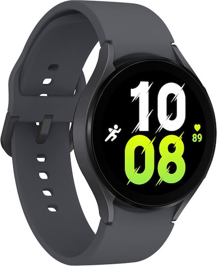 Samsung Galaxy Watch5 Aluminium 44mm Waterproof with Heart Rate Monitor (Graphite) view 2