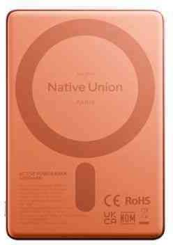Native Union MagSafe Power Bank 5000mAh 15W Power Delivery Apricot Crush view 2