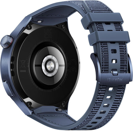 Huawei Watch 4 Pro Stainless Steel 48mm Waterproof with eSIM and Heart Rate Monitor (Blue) view 7