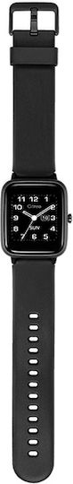 Q&Q Citrea Smartwatch with Heart Rate Monitor (Black) view 4