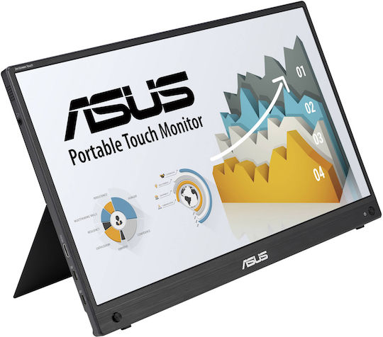 Asus ZenScreen MB16AHT IPS Touch Portable Monitor 15.6" FHD 1920x1080 with Response Time 5ms GTG vue 5