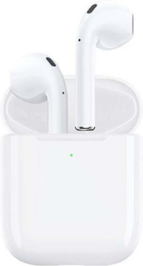 Remax Airplus PD-BT360 Earbud Bluetooth Handsfree Earphones with Charging Case White view 3