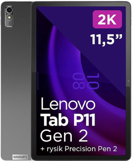 Lenovo Tab P11 (2nd Gen) 4G 11.5" (6GB/128GB) Storm Grey view 1