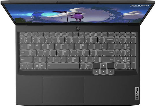 Lenovo IdeaPad Gaming 3 15IAH7 15.6" IPS FHD 120Hz (i7-12650H/16GB/512GB SSD/GeForce RTX 3060/W11 Home) Onyx Grey (International English Keyboard) view 3