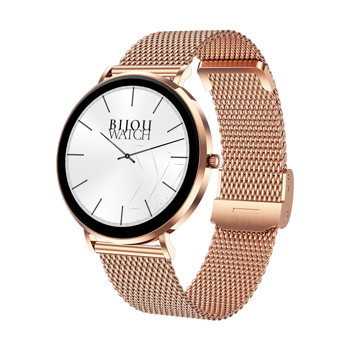 MaxCom FW27 Selen Smartwatch with Heart Rate Monitor Gold / Brown