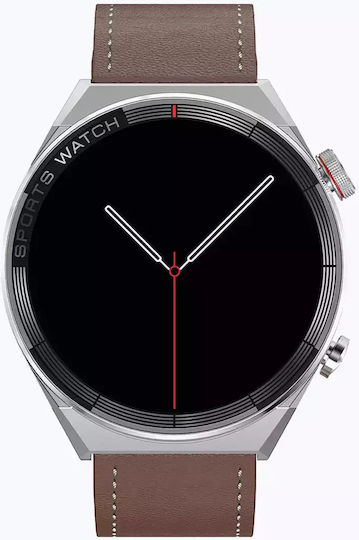 Watchmark Maverick Smartwatch with Heart Rate Monitor (Brown)