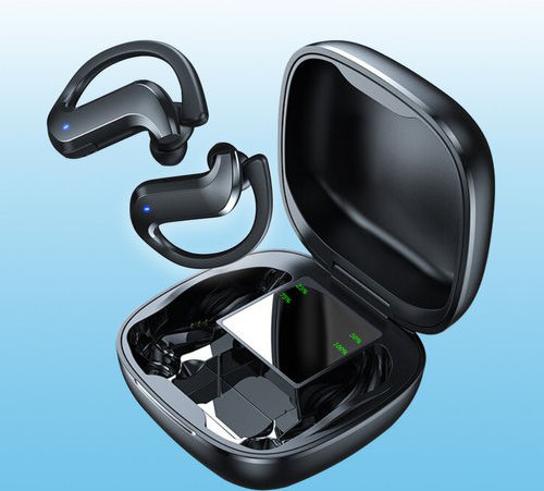 In-ear Bluetooth Handsfree Earphones with Charging Case Black view 4