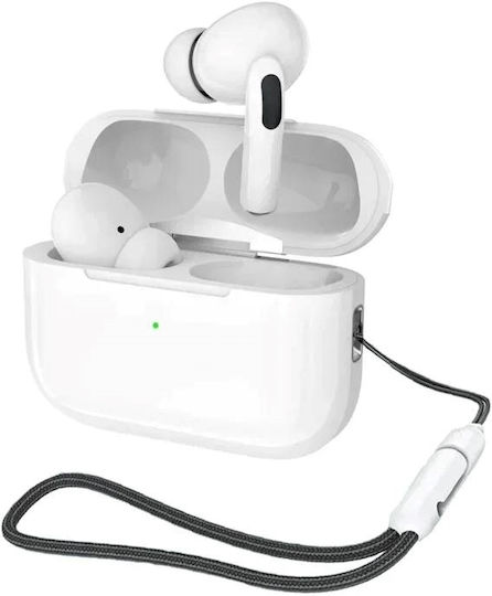 Tuqin QW27 In-ear Bluetooth Handsfree Earphones with Sweat Resistance and Charging Case White