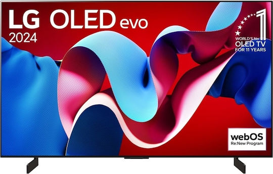 LG Smart Television 42" 4K UHD OLED OLED42C45LA HDR (2024) view 1