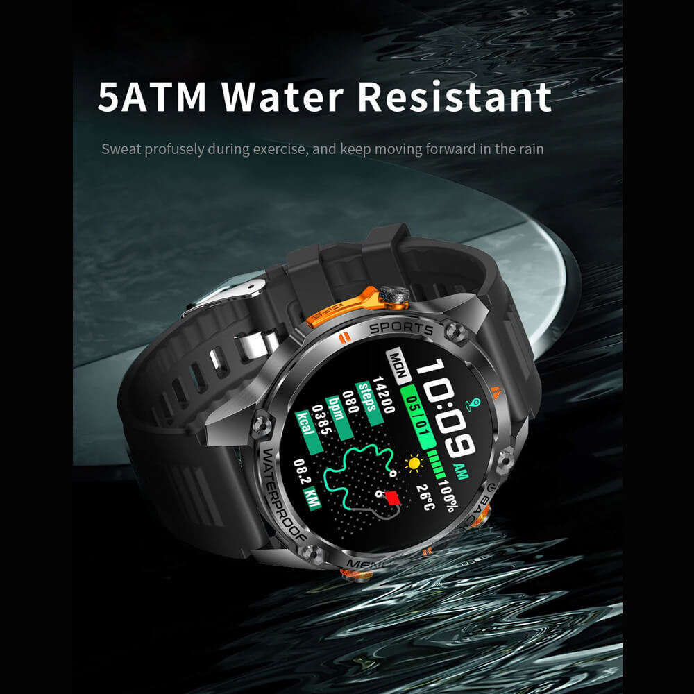 Smartwatch Microwear G100 GPS Brown view 4