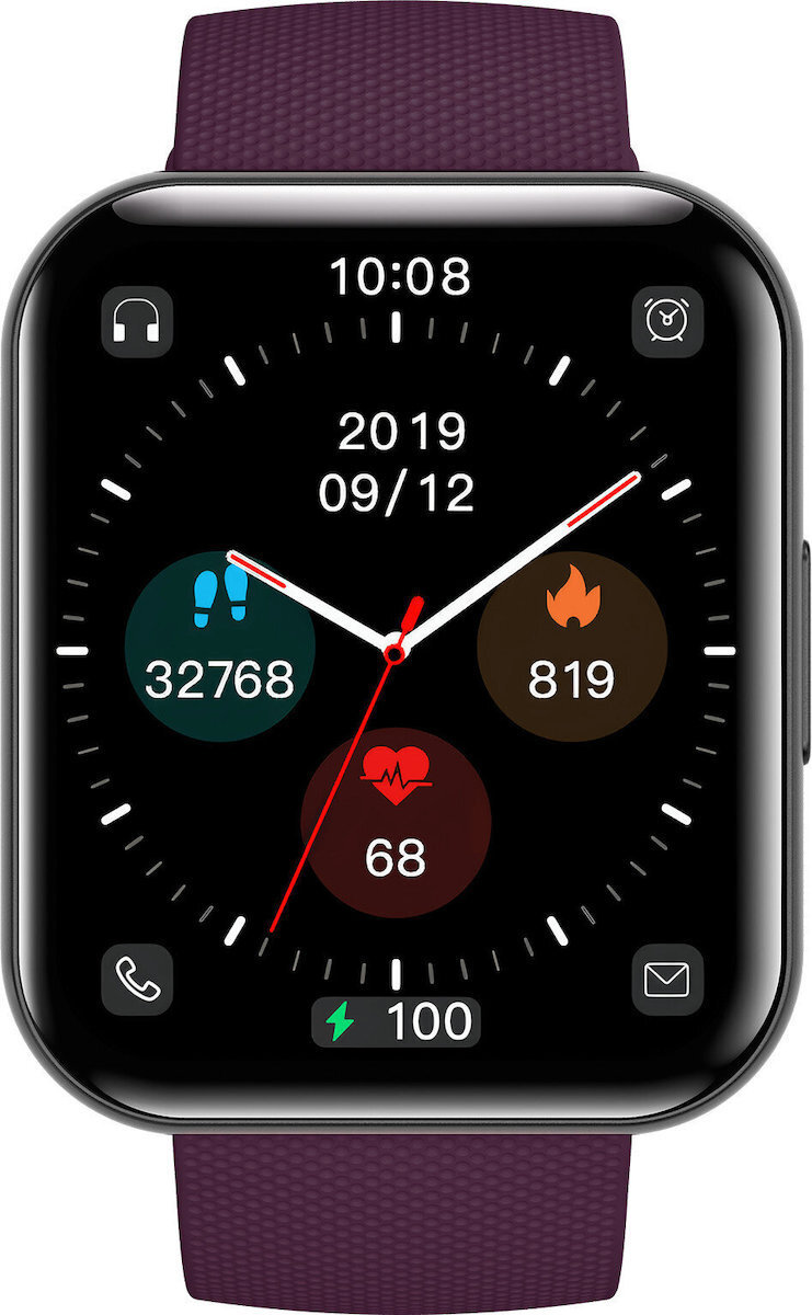 Bemi Exo Smartwatch with Heart Rate Monitor Black view 2