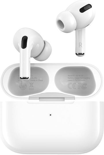 XO EV51 5th Generation In-ear Bluetooth Handsfree Earphones with Charging Case White view 9