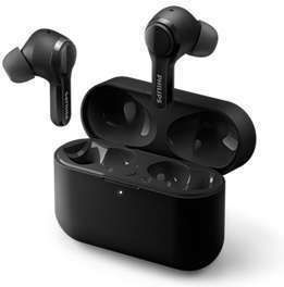 Philips TAT3217 In-ear Bluetooth Handsfree Earphones with Sweat Resistance and Charging Case Black