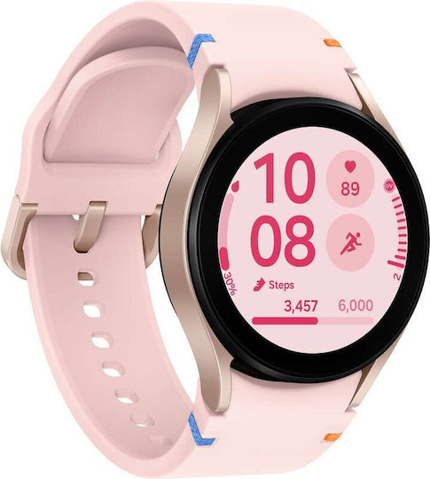 Samsung Galaxy Watch FE 40mm with Heart Rate Monitor (Pink) vue 3