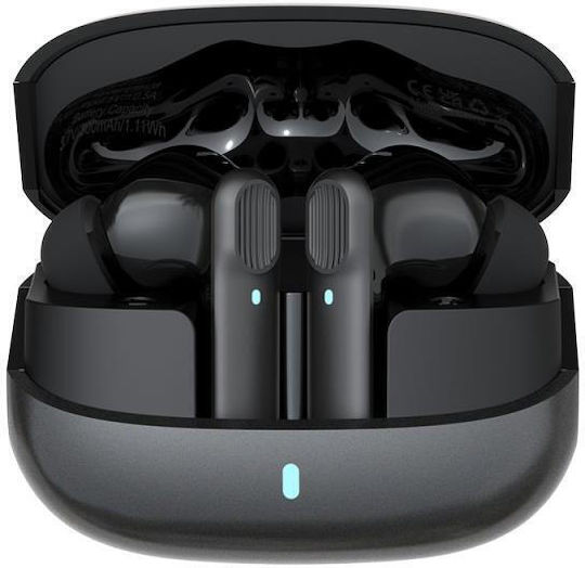 Devia EM408 ANC TWS Pro1 In-ear Bluetooth Handsfree Earphones with Charging Case Black view 3
