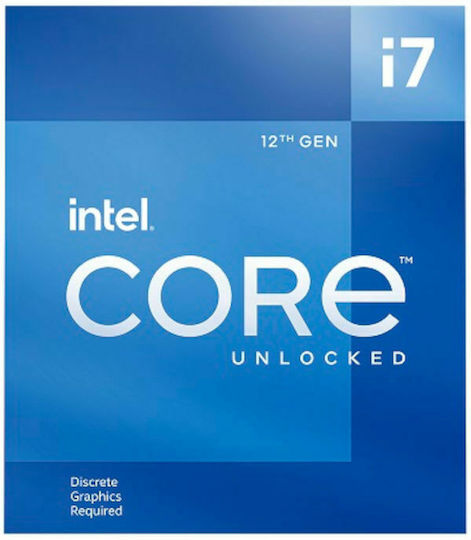 Intel Core i7-12700KF 2.7GHz Processor 12 Core for Socket 1700 in Box view 3