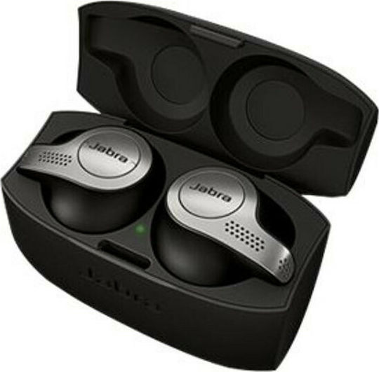 Jabra Elite 65t In-ear Bluetooth Handsfree Earphones with Sweat Resistance and Charging Case Titanium Black view 5
