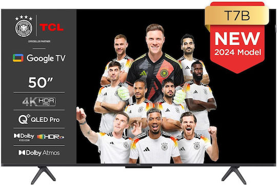 TCL Smart Television 50" 4K UHD QLED 50T7B HDR (2024) view 1