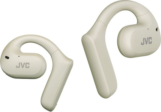 JVC NP35T In-ear Bluetooth Handsfree Earphones with Sweat Resistance and Charging Case White vue 2