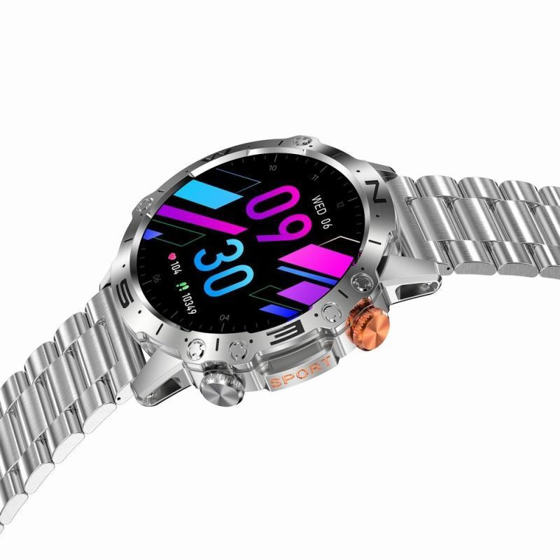 Gravity GT20-2 Smartwatch with Heart Rate Monitor (Black) vue 4