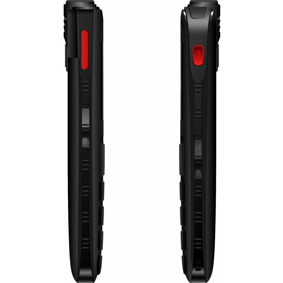 Evolveo EasyPhone FL Dual SIM Mobile with Large Buttons Black view 6