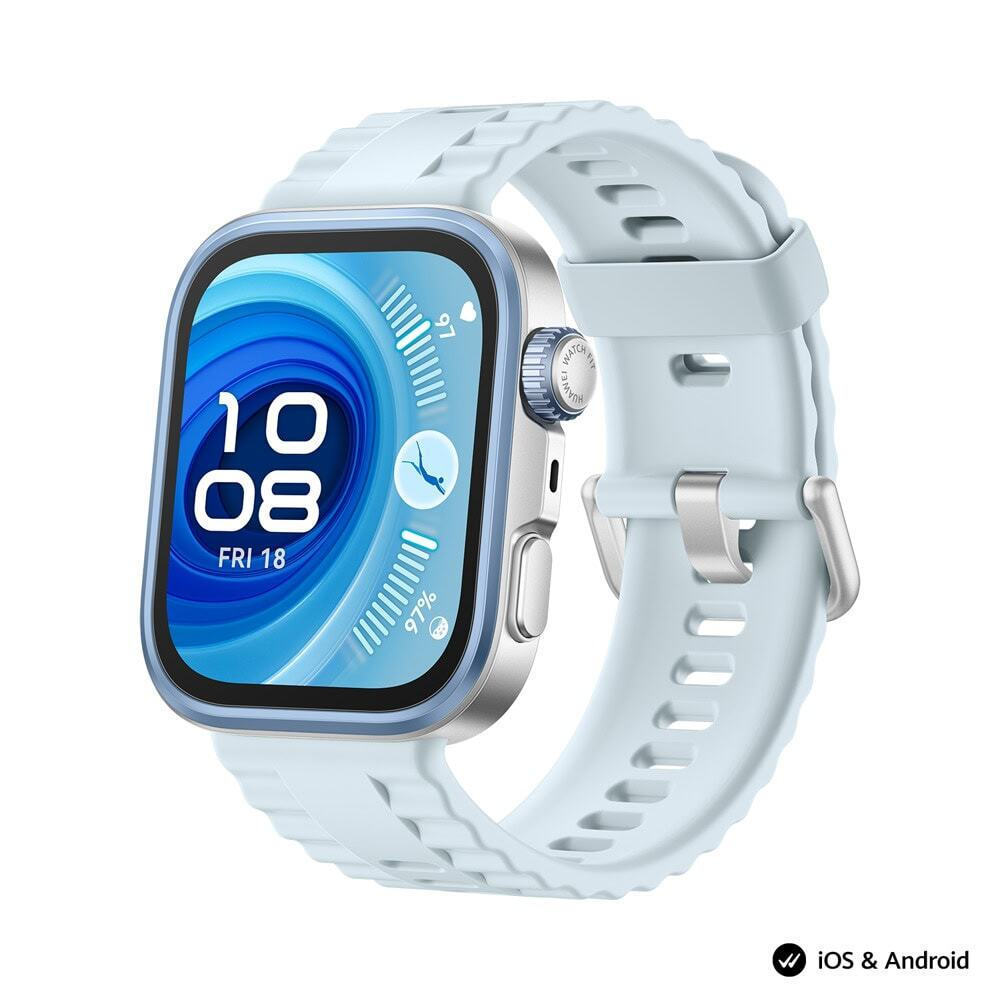 Huawei Watch Fit 4 Pro Aluminium 45mm Waterproof with Heart Rate Monitor (Blue)