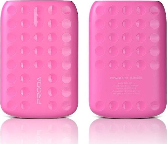 Remax MD03 Lovely Power Bank 10000mAh with USB-A Port Pink