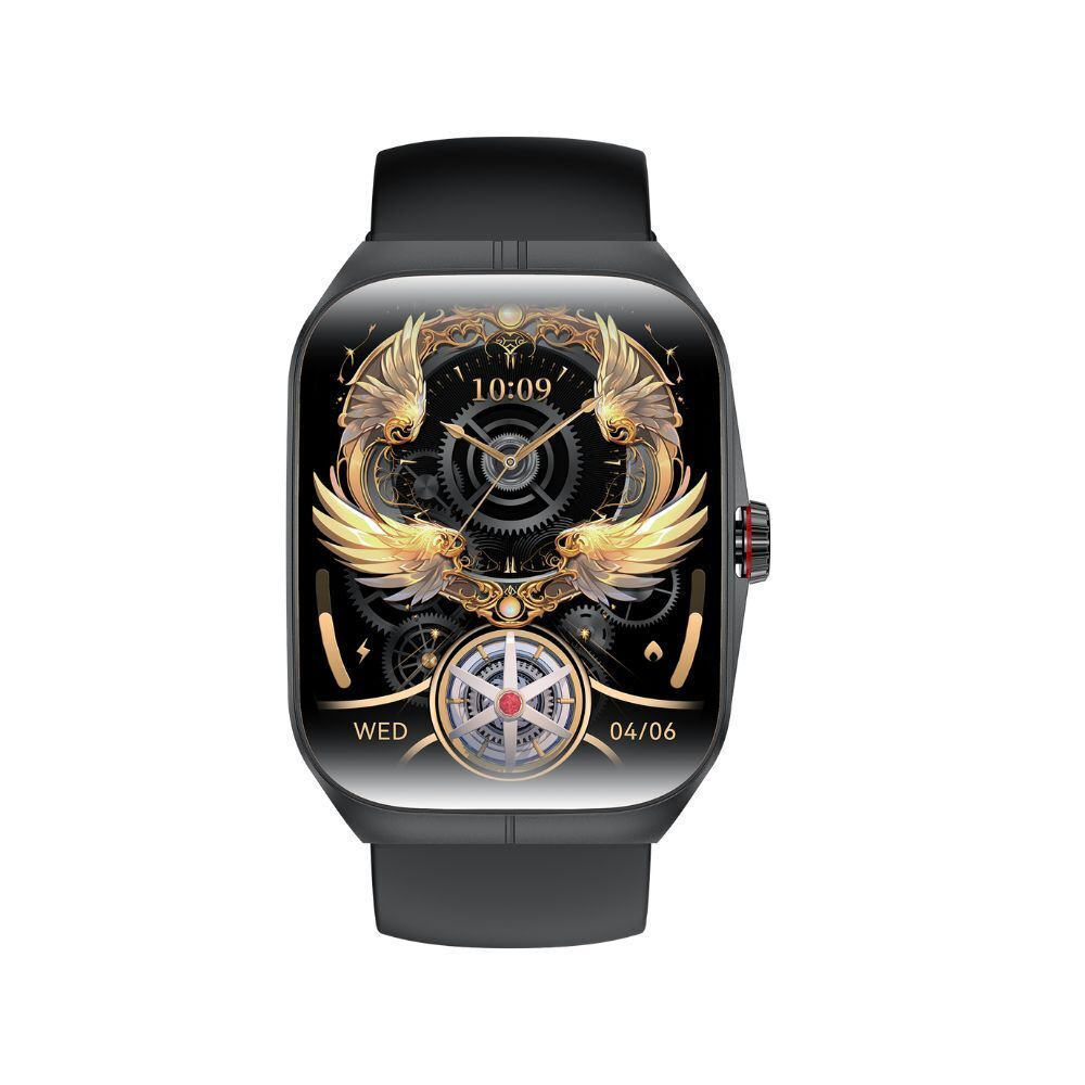 iXchange SW-15 Smartwatch with Heart Rate Monitor Black view 2