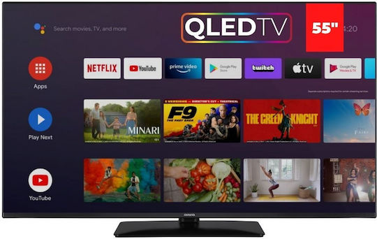 Aiwa Smart Television 55" 4K UHD QLED QLED-855UHD-Slim HDR (2022)