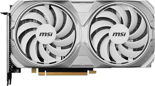 MSI GeForce RTX 4070 Super 12GB GDDR6X Ventus 2X OC White Graphics Card view 3